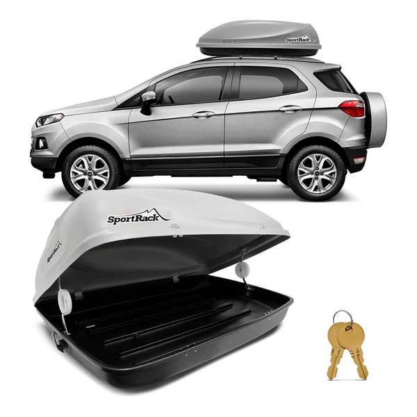 BAGAGEIRO CONQUEST CINZA 370L THULE GROUP