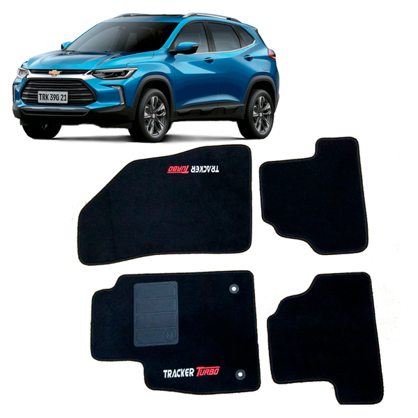 TAPETE CARPETE TRACKER PRETO 21/ GM74/6M HBRASIL