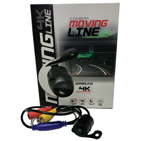 CÂMERA DE RÉ R8 MOVING LINE DINÂMICA BORBOLETA 4KSYSTEM JR8