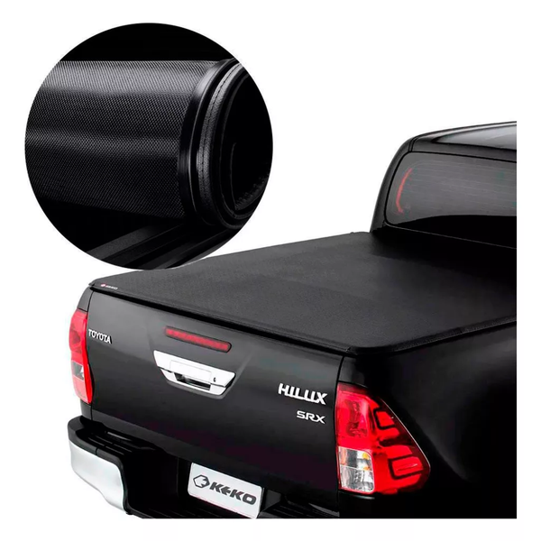 CAPOTA MARÍTIMA GRX HILUX PRO BLACK CD 16/22 KEKO