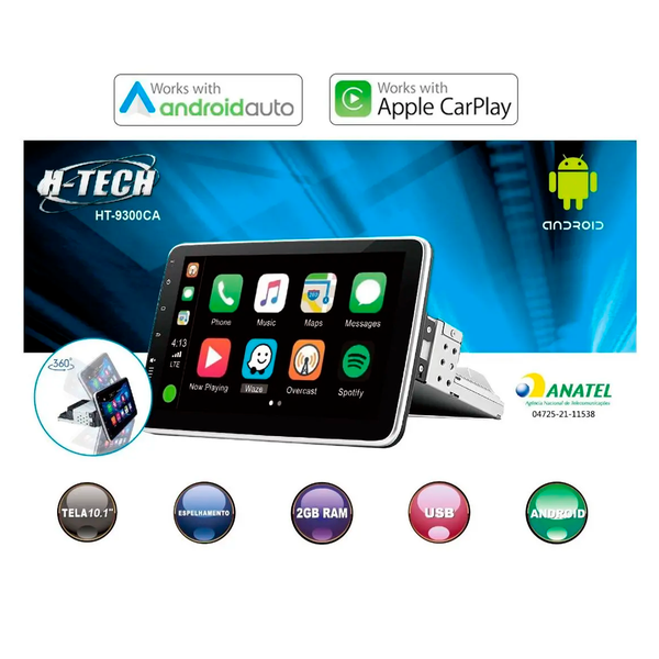 MULTIMÍDIA 1 DIN 10